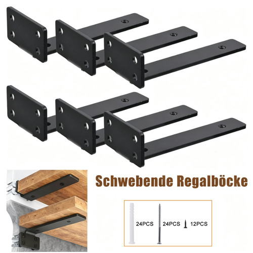 Regalhalterung metall - 6x,