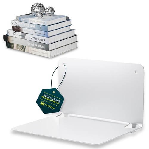 Unsichtbare bücherhalterung - unsichtbare,