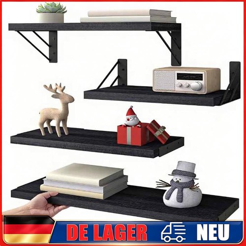 4stk schwebende wandregale aus - schwebende,