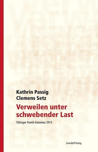 Verweilen unter schwebender