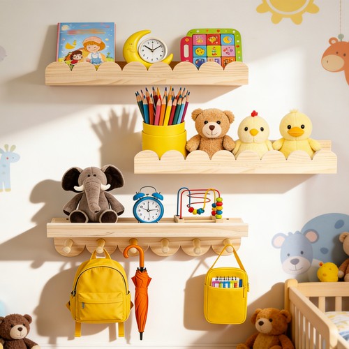 3stk kinderzimmer regale - 3stk,